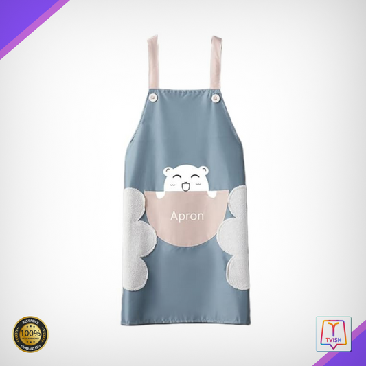 Waterproof Apron - Waterproof Aprons With Pockets and Hand-Wiping ,and Oil-proof.