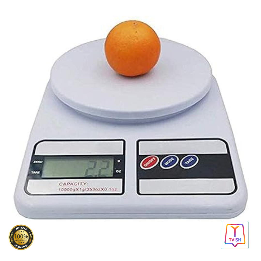 Multipurpose Portable Electronic Digital Weighing Scale Weight Machine, Kitchen/Parcel/Homemade Spices.