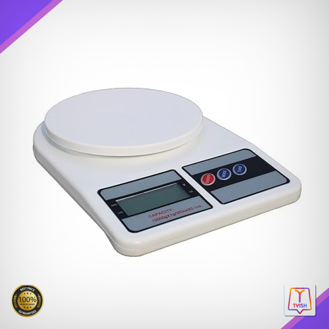 Multipurpose Portable Electronic Digital Weighing Scale Weight Machine, Kitchen/Parcel/Homemade Spices.