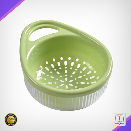 Detachable Strainer - Drain Basket with Handle, Reusable Washing Basket